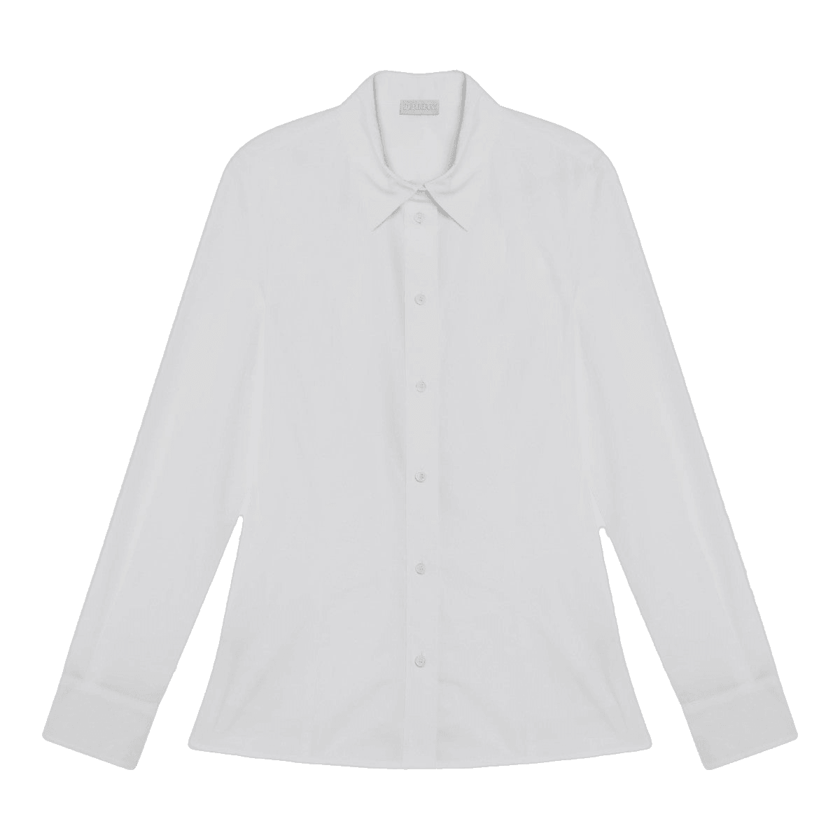 Burberry Cotton White Slim Fit Shirt Glam Steals