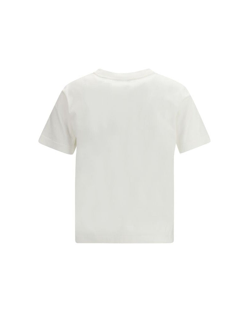Burberry White Cotton T-Shirt