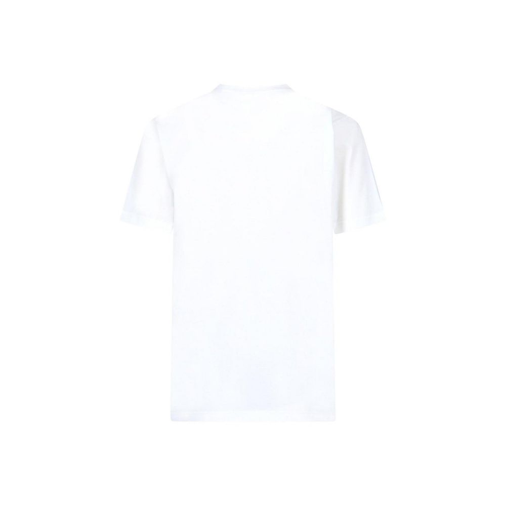 Burberry White Cotton T-shirt Glam Steals