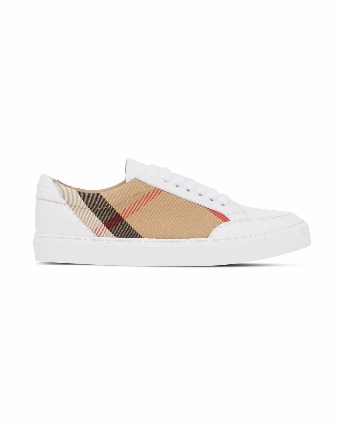 Burberry White Sneakers Glam Steals