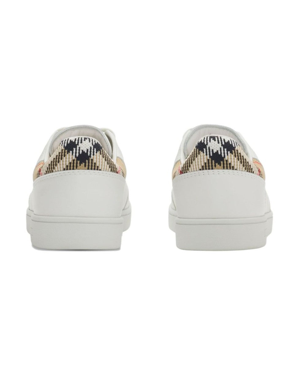 Burberry White Sneakers Glam Steals