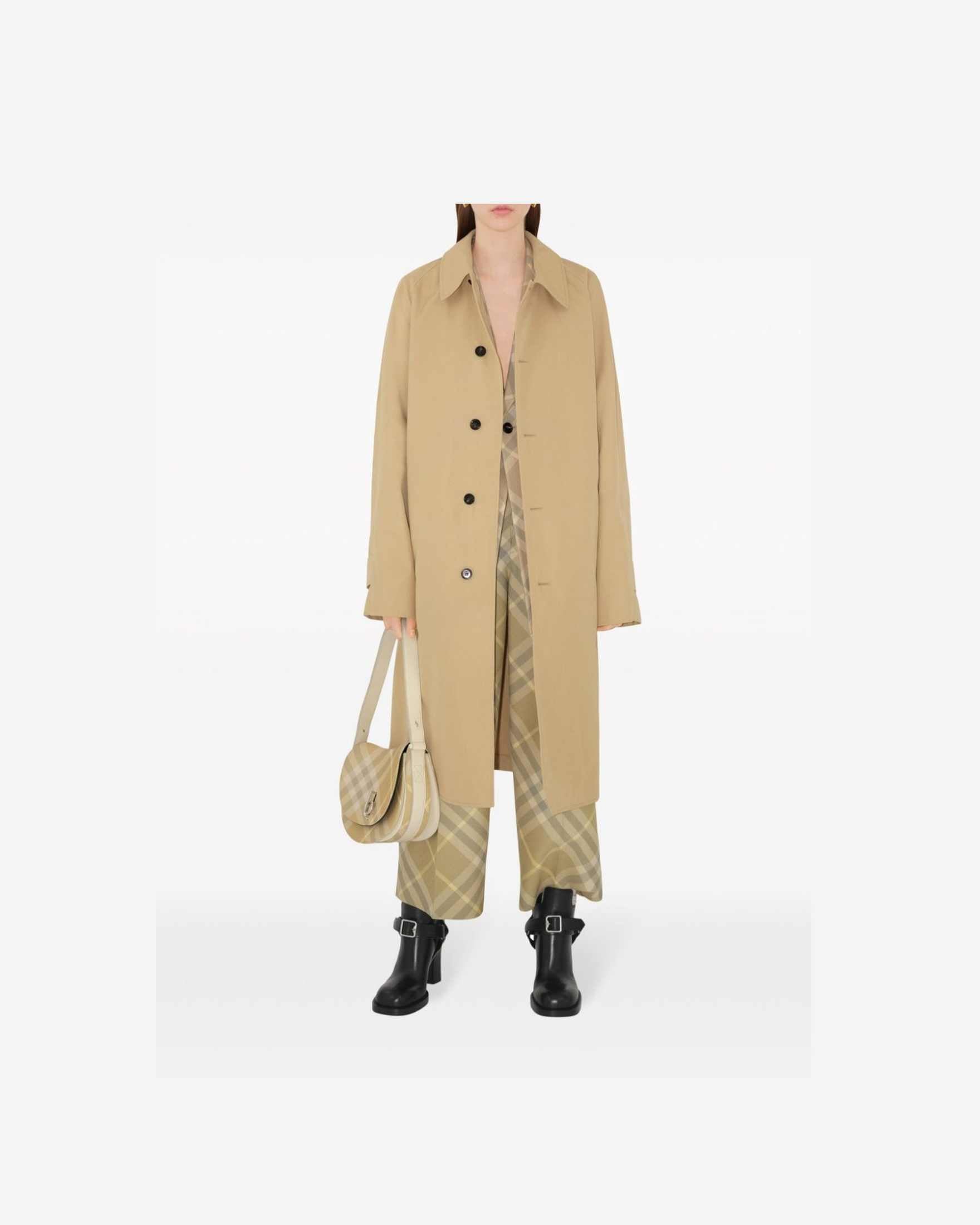 Burberry Wool Check Print Tailored Trouser Glam Steals