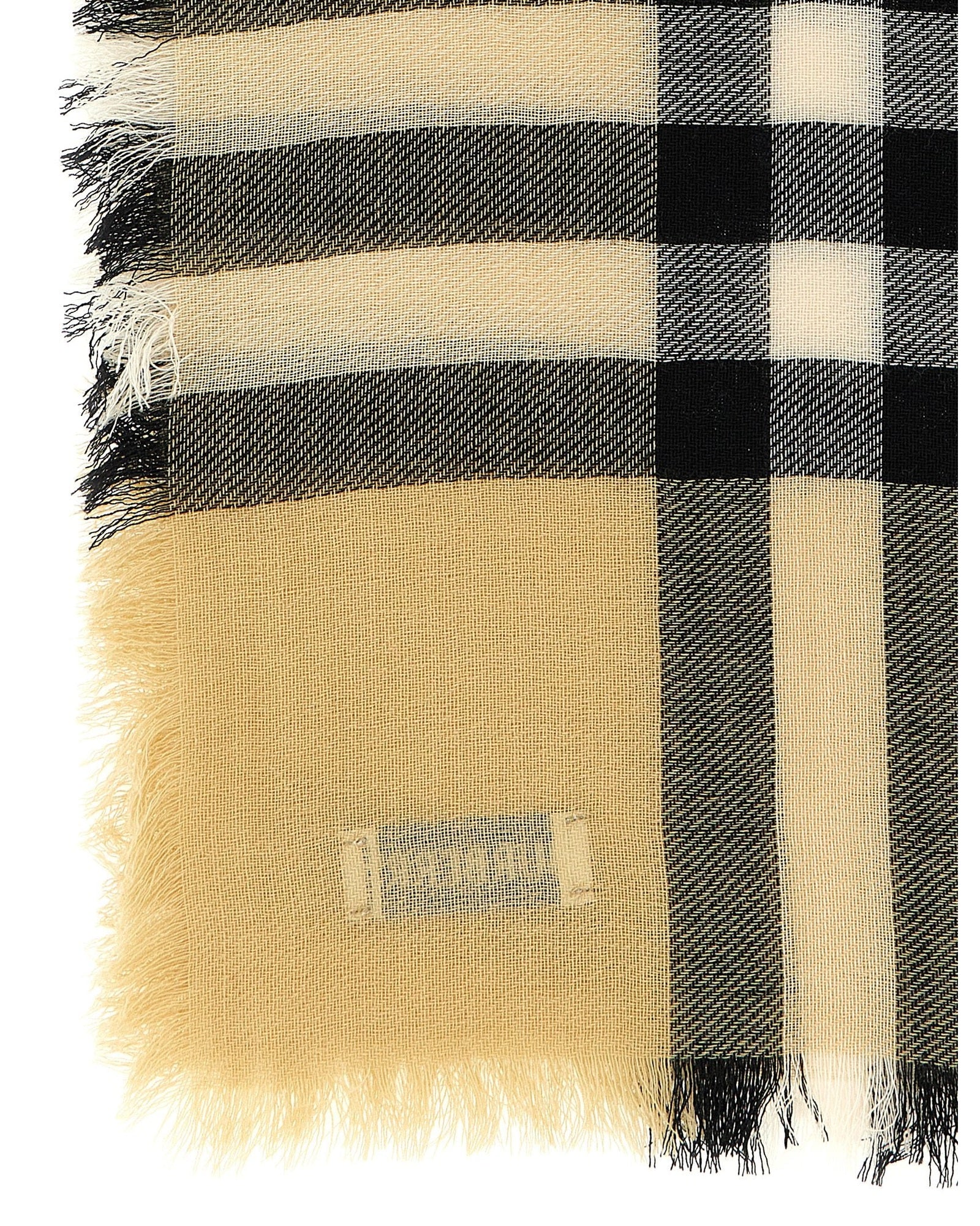 Burberry Wool Check Scarf Glam Steals