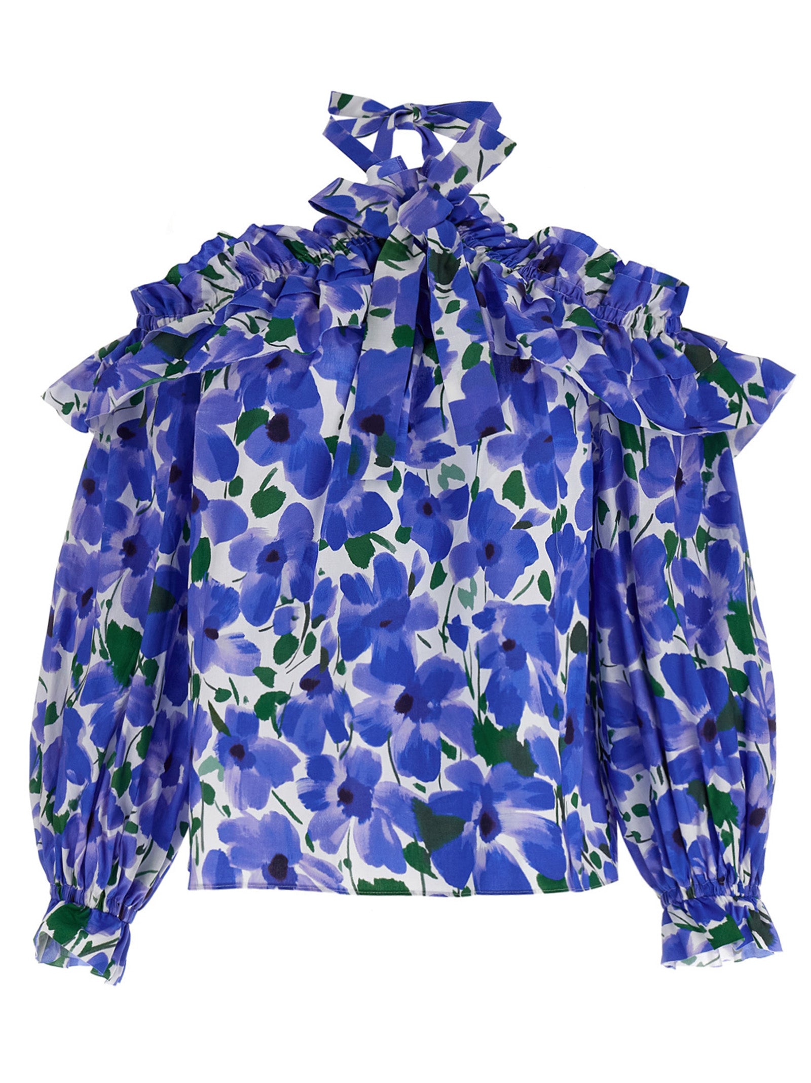Carolina Herrera Floral Top Glam Steals