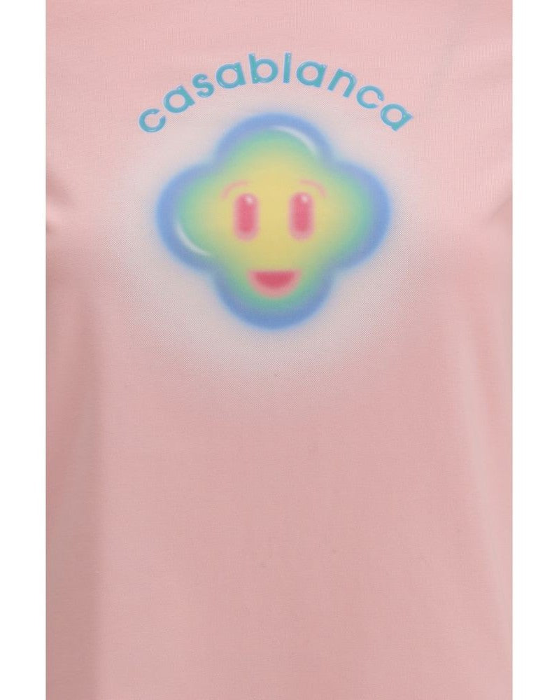 Casablanca Cotton T-shirt Glam Steals