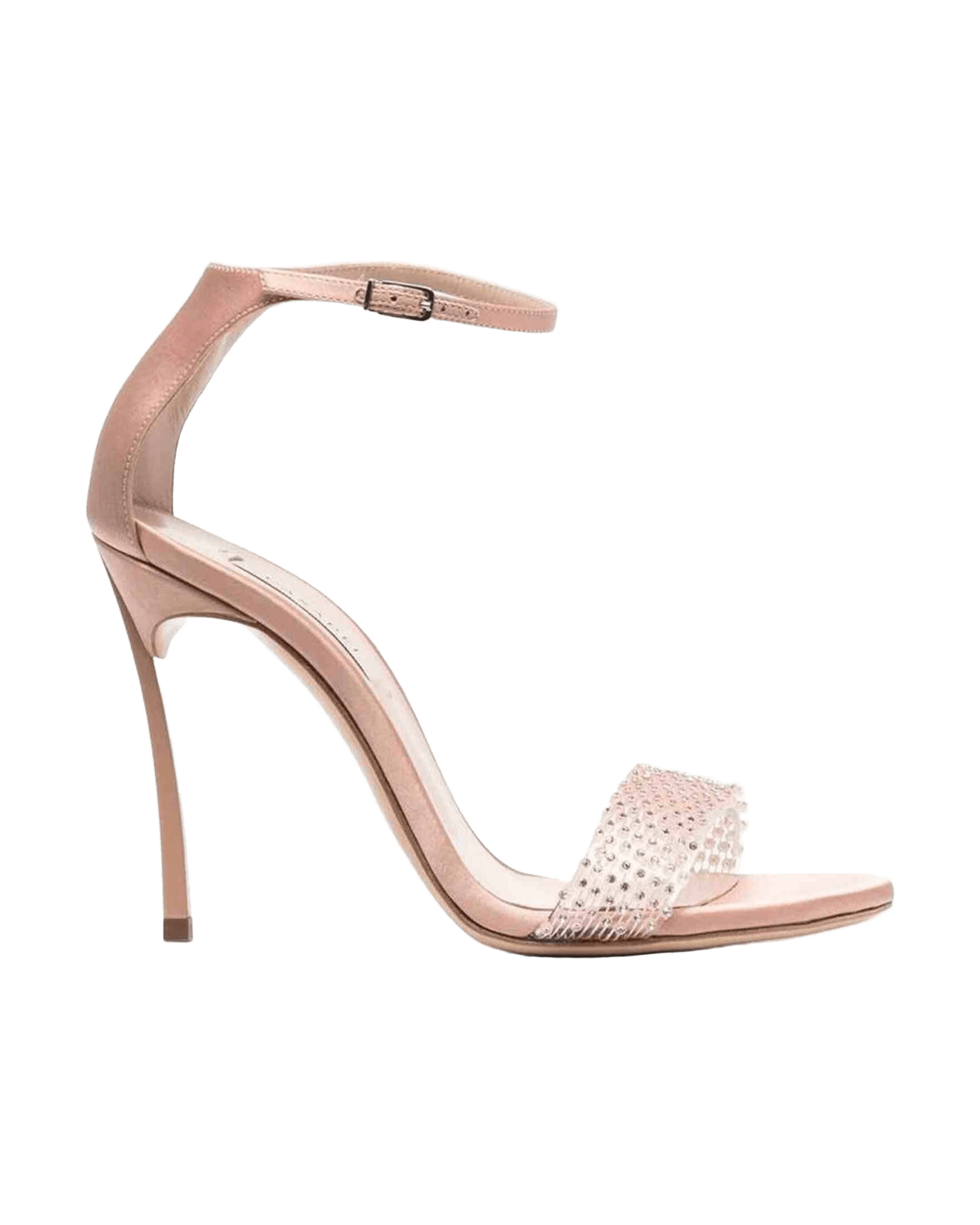 Casadei Satin 100Mm Blade Twenties Sandals Glam Steals