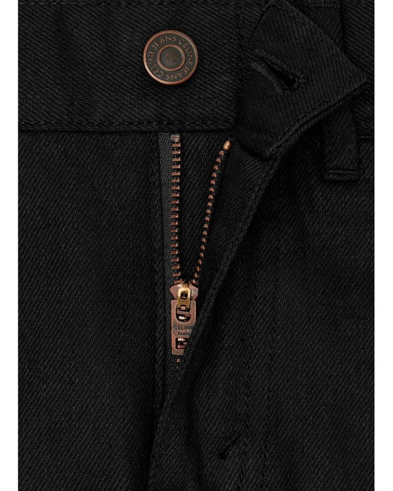 Celine Black Cotton Skinny Jeans Glam Steals