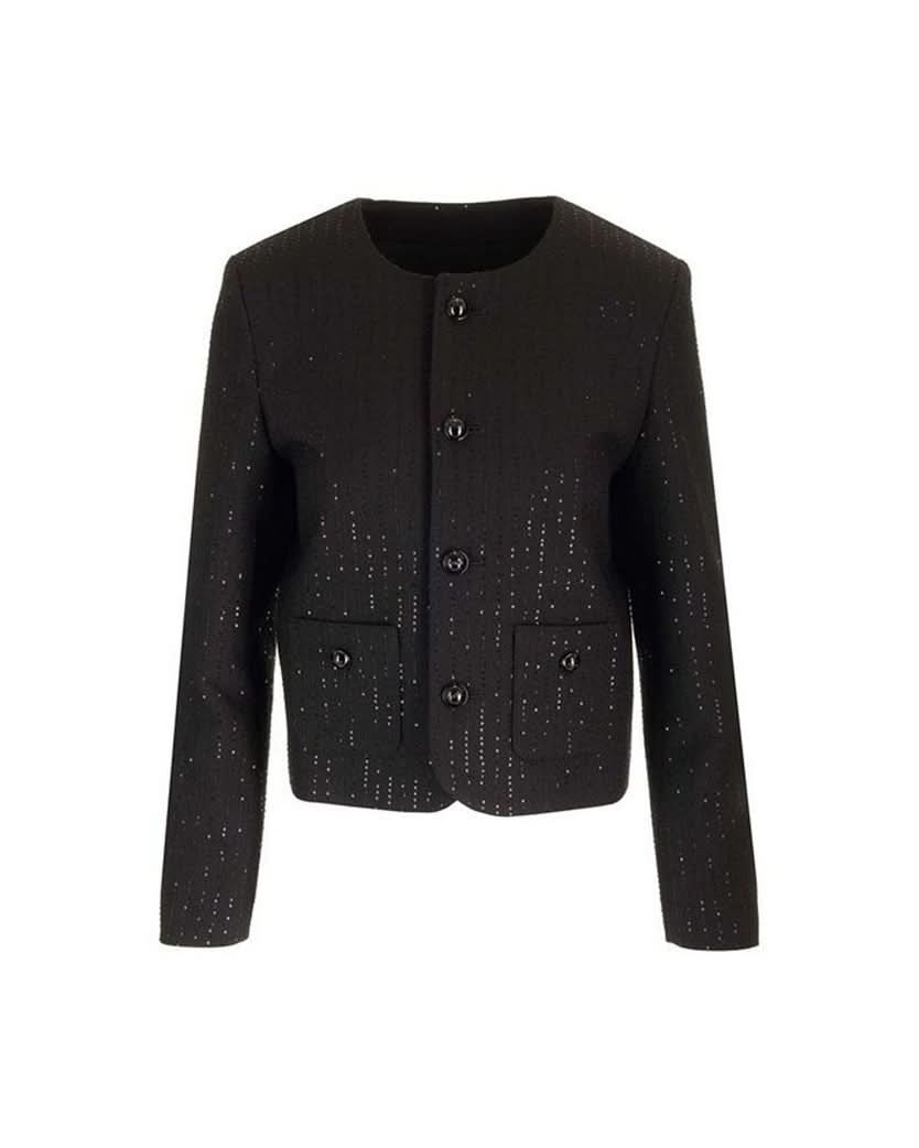 Celine Black Polyamide Coat Glam Steals