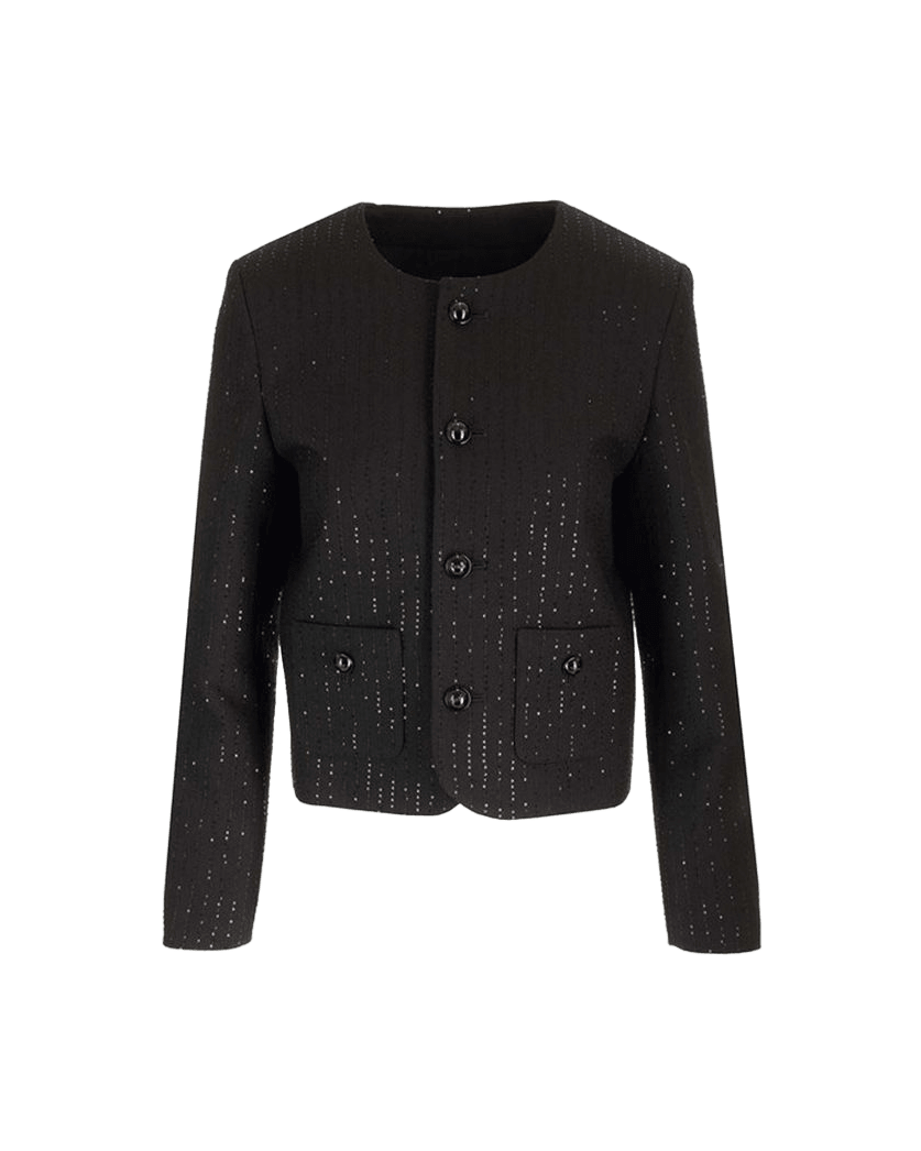 Celine Black Polyamide Jacket Glam Steals