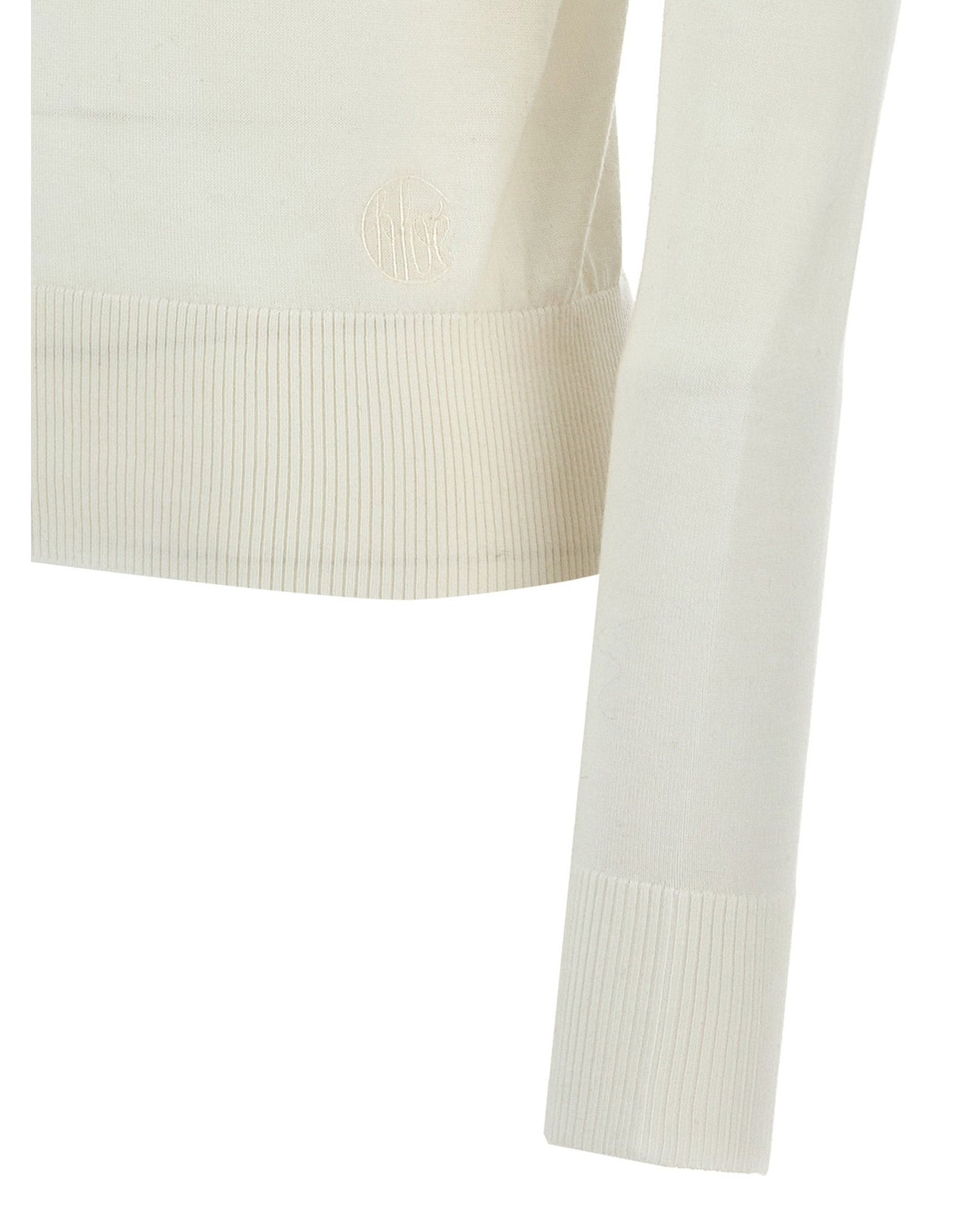 ChloÉ Logo Embroidery Turtleneck Sweater Glam Steals