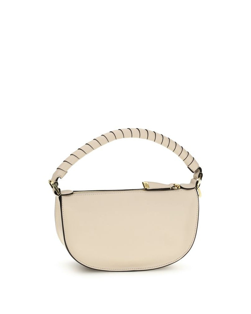 Chloé Beige Calf Leather Bos Taurus Shoulder Bag Glam Steals
