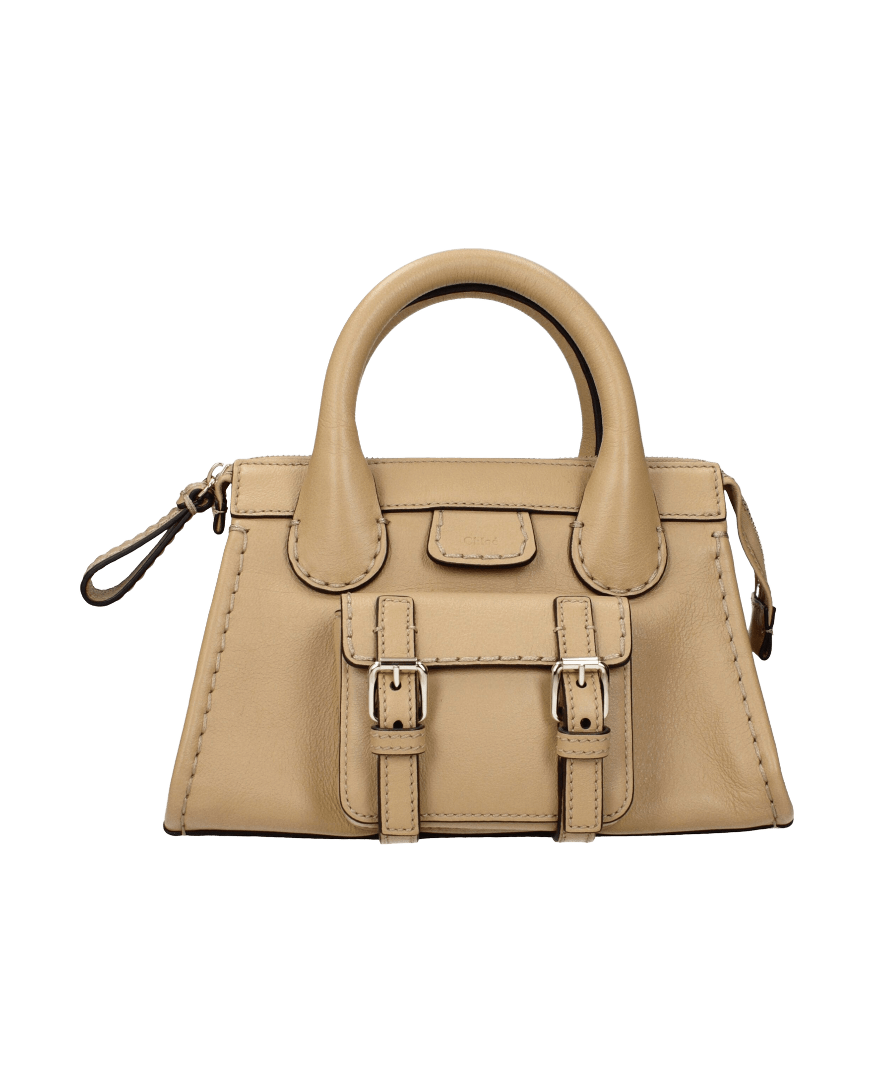 Chloé Beige Leather Handbags Glam Steals