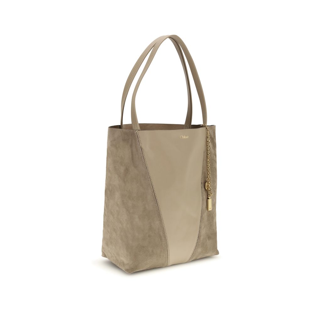 Chloé Beige Leather Shoulder Bag Glam Steals