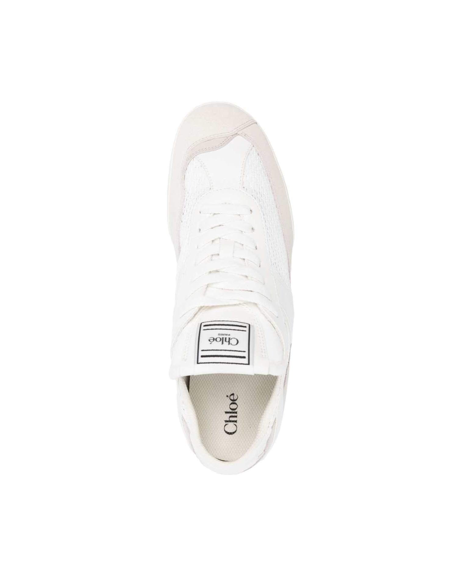Chloé Beige Sneakers Glam Steals