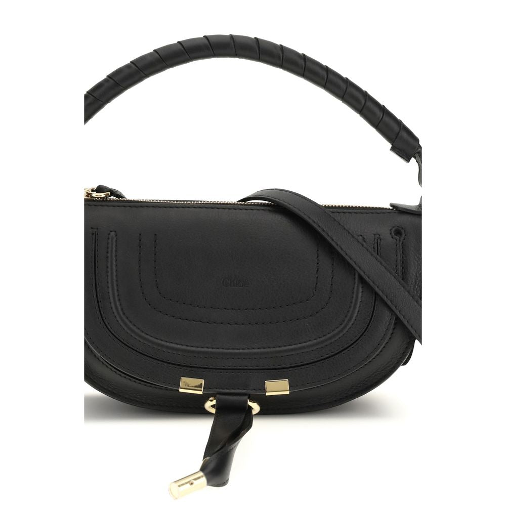 Chloé Black Calf Leather Bos Taurus Shoulder Bag Glam Steals