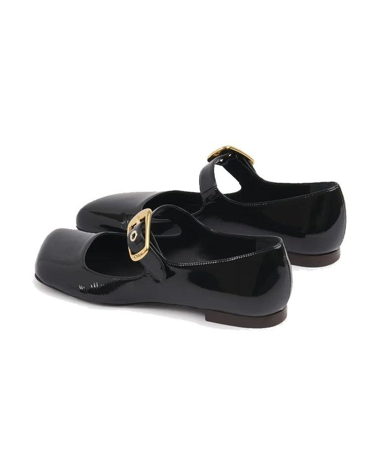 Chloé Black Calfskin Ballet Flats Glam Steals