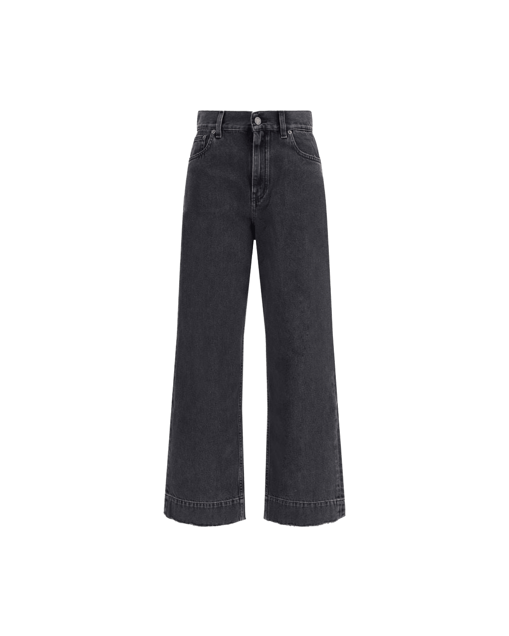 Chloé Black Cotton Cropped Jeans Jeans