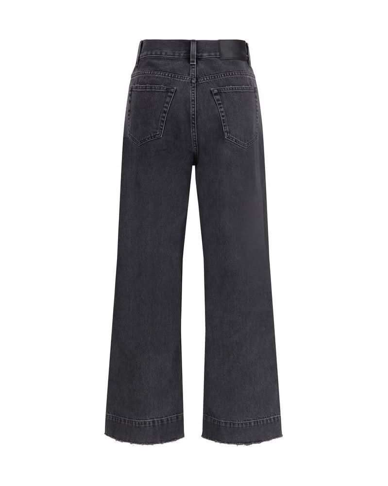 Chloé Black Cotton Cropped Jeans Jeans