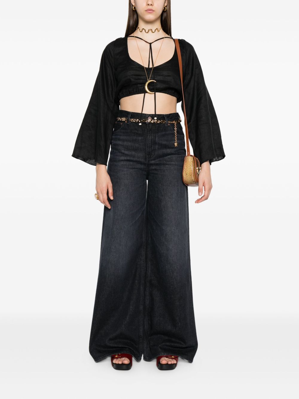 Chloé Black Jeans Glam Steals
