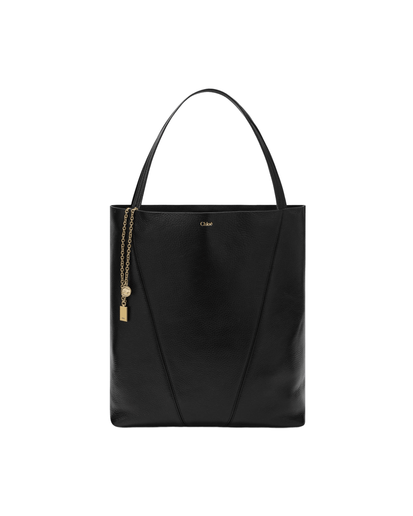 Chloé Black Large Spin Tote Bag Glam Steals