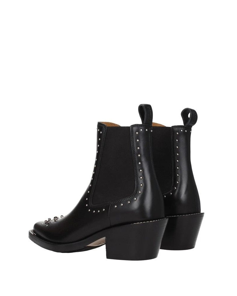 Chloé Black Leather Chelsea Boots Glam Steals