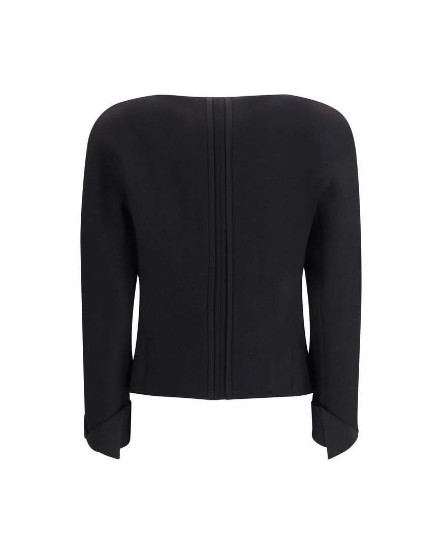 Chloé Black Wool Oves Aries Jacket Glam Steals