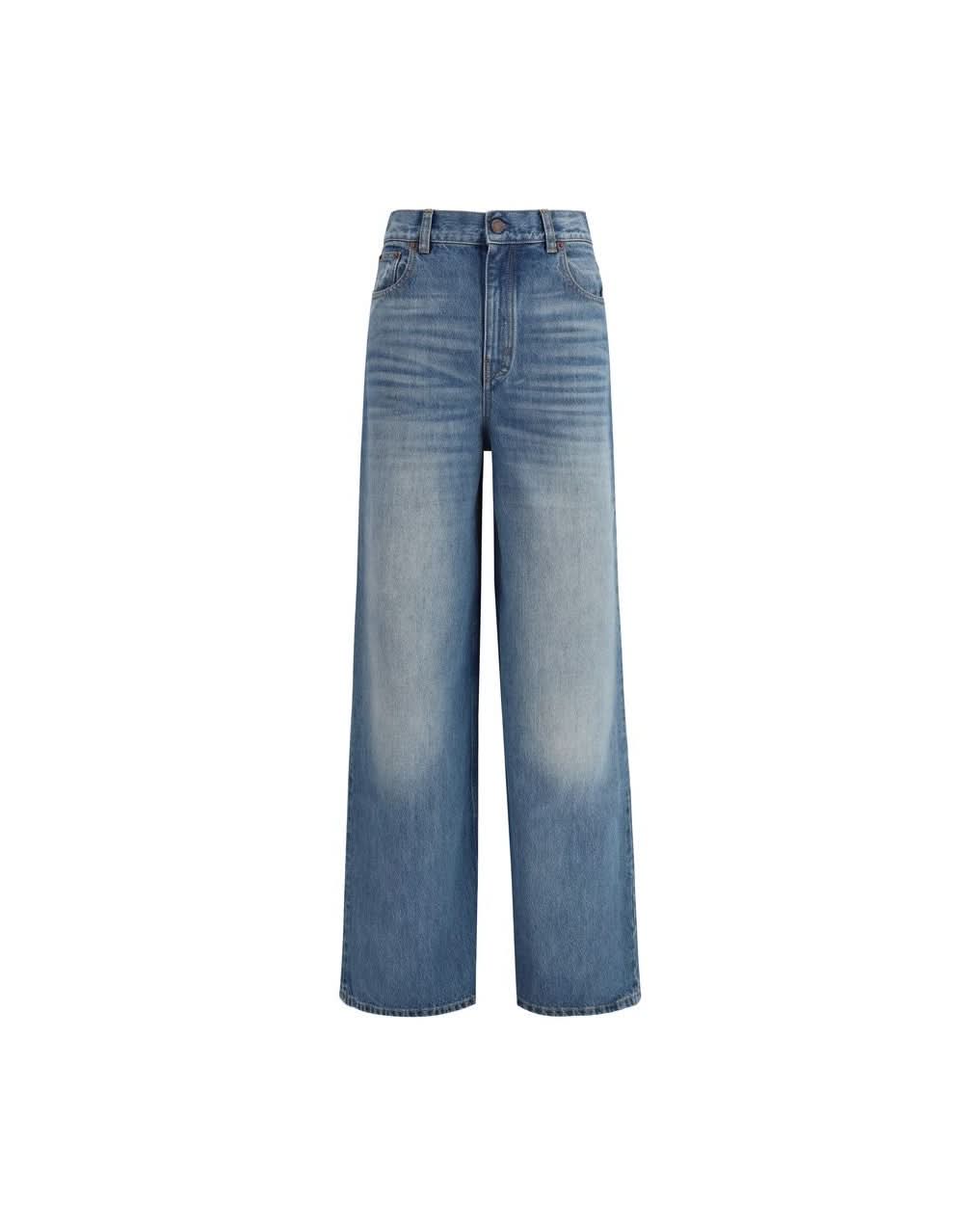 Chloé Blue Cotton Jeans Denim Jeans