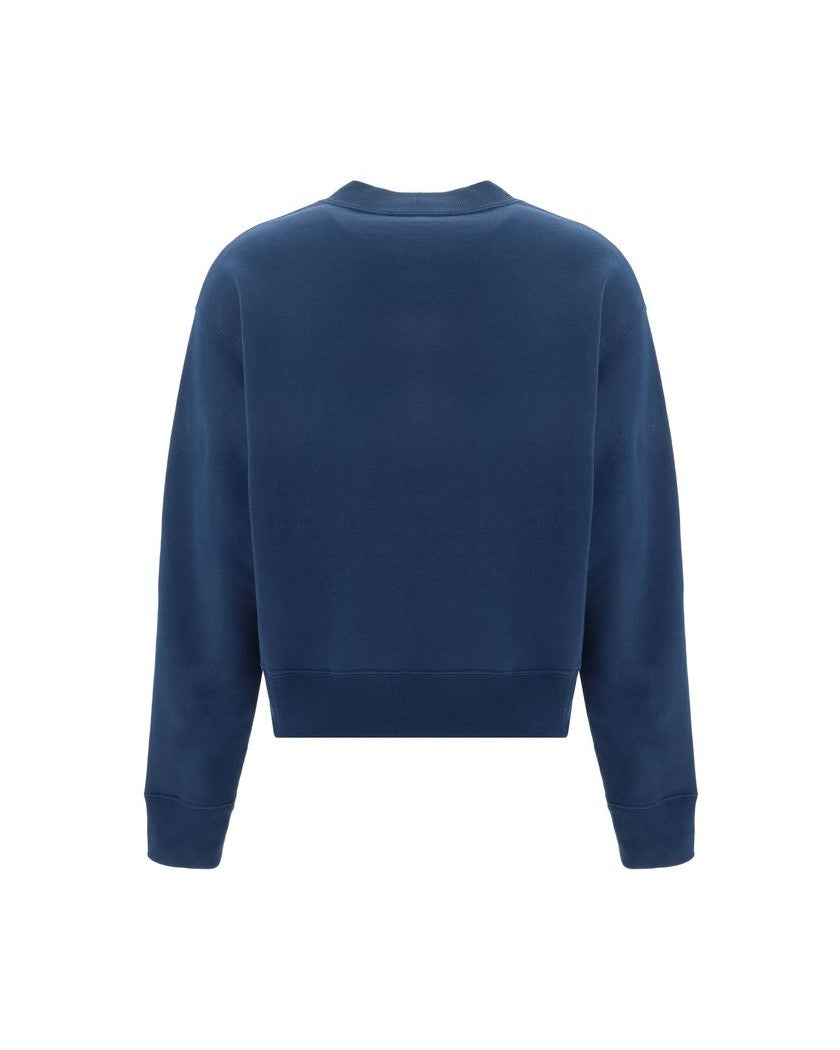 Chloé Blue Cotton Sweatshirt Glam Steals