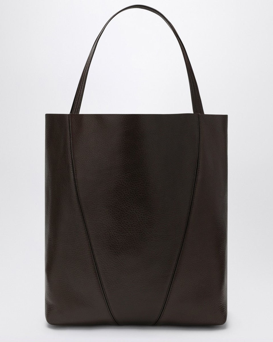 Chloé Brown Large Dark Spin Tote Bag Glam Steals