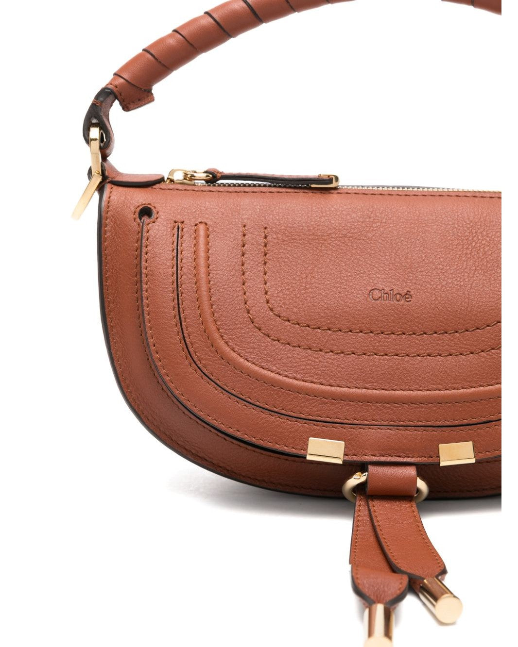 Chloé Brown Leather Bag Shoulder