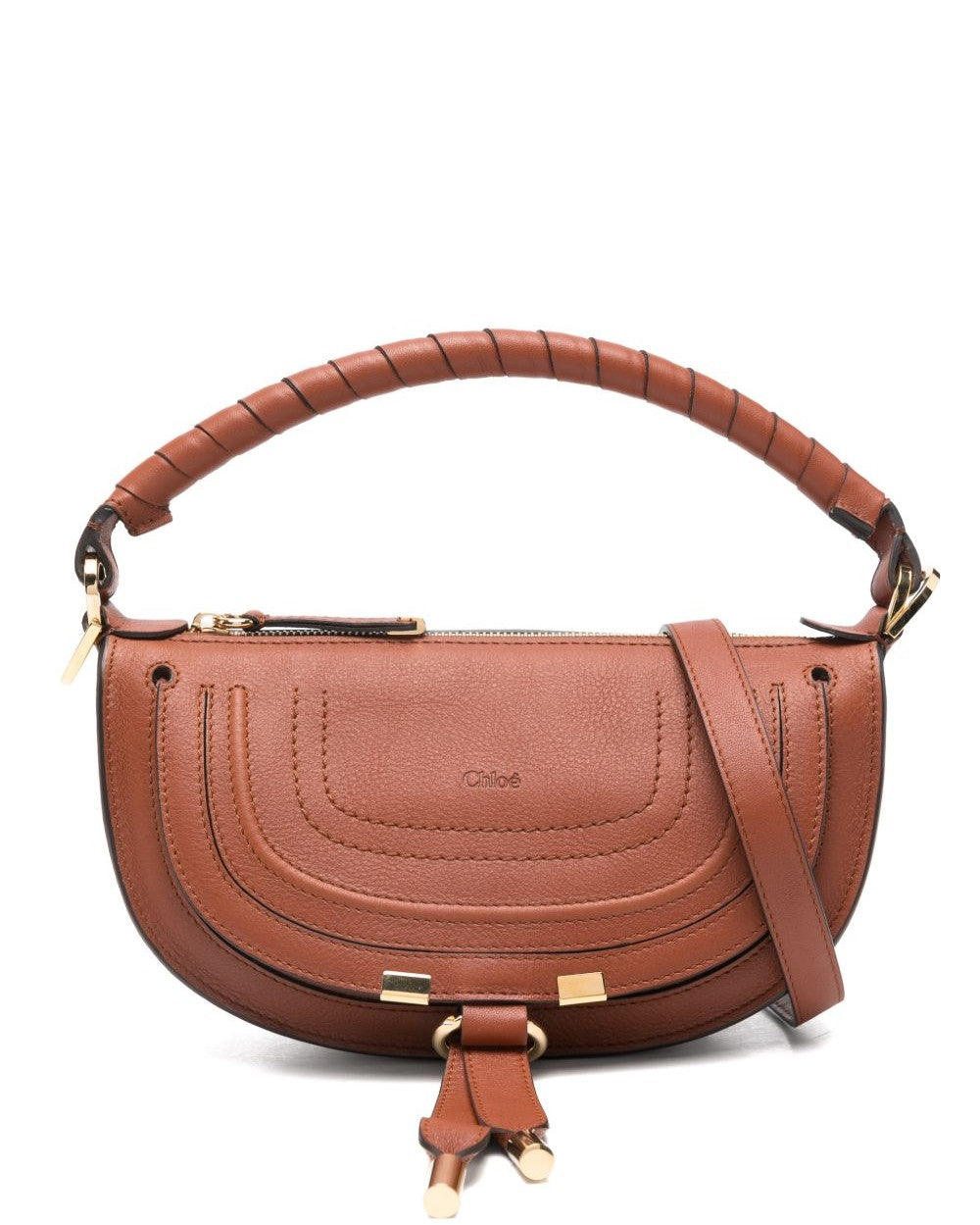 Chloé Brown Leather Bag Shoulder