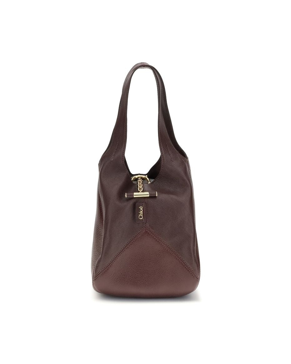 Chloé Brown Leather Buffalo Shoulder Bag Glam Steals