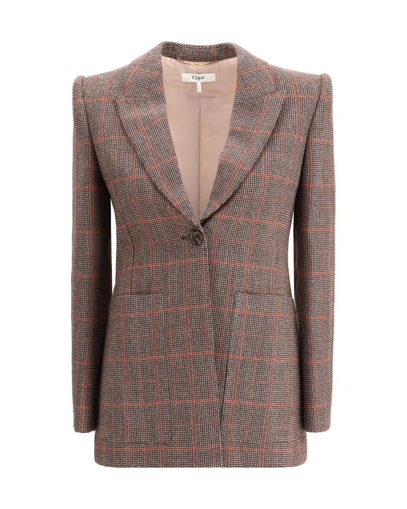 Chloé Brown Wool Blazer Glam Steals