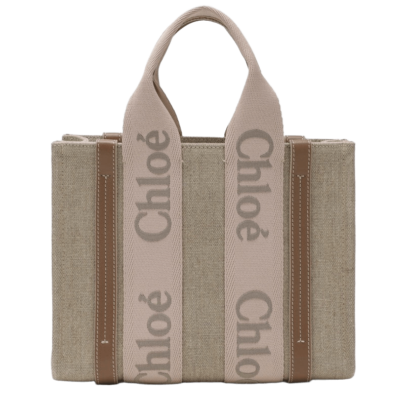 Chloé Canvas Woody Beige Bag Glam Steals