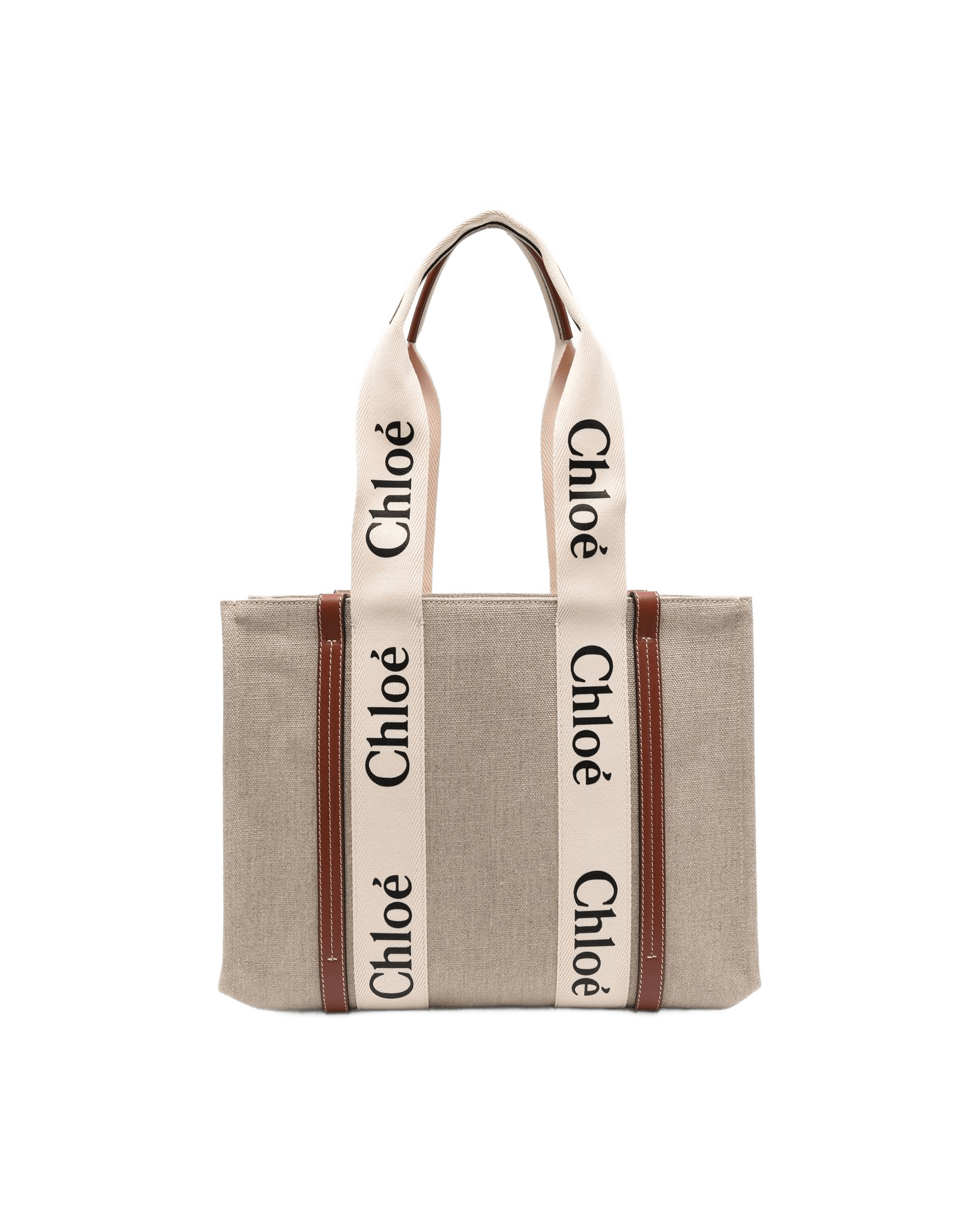 Chloé Canvas Woody Medium Tote Bag Glam Steals