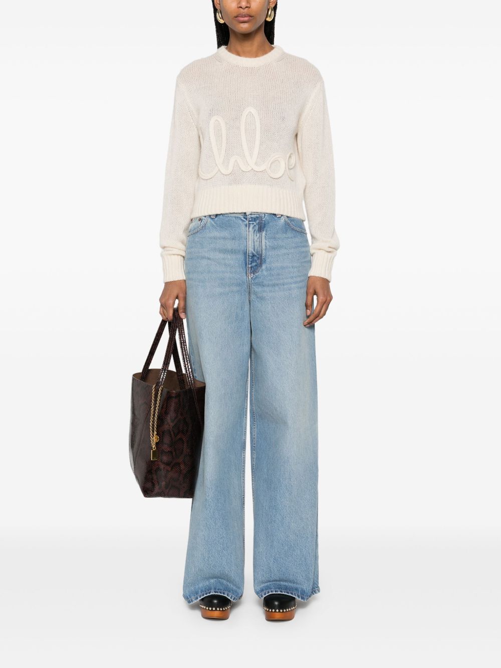 Chloé Clear Blue Jeans Glam Steals
