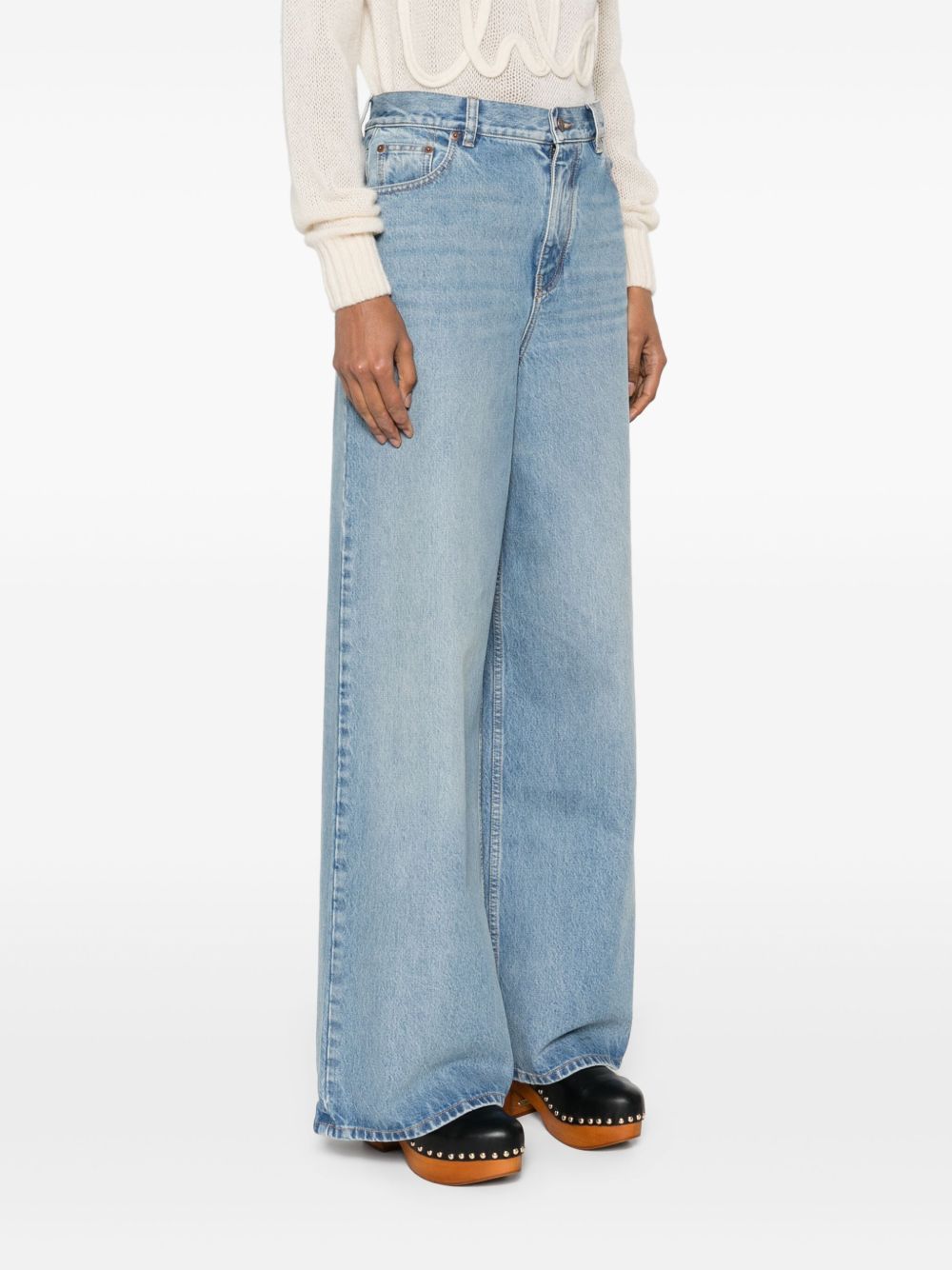 Chloé Clear Blue Jeans Glam Steals