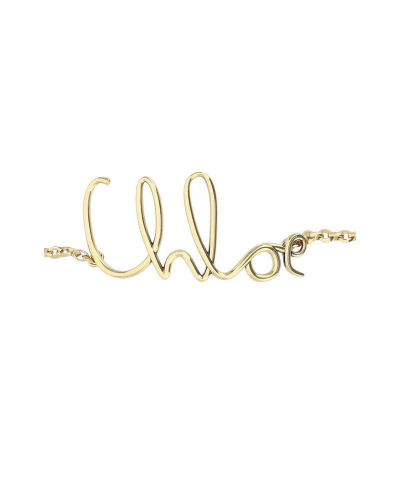 Chloé Gold Brass Thin Belt Belts