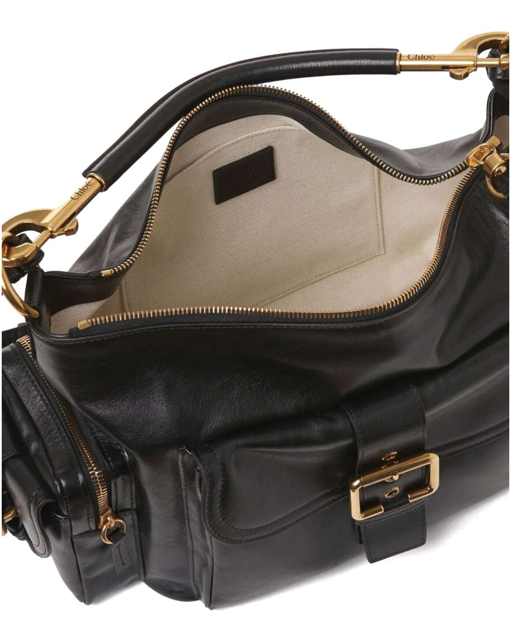 Chloé Leather Camera Bag in Shiny Glam Steals