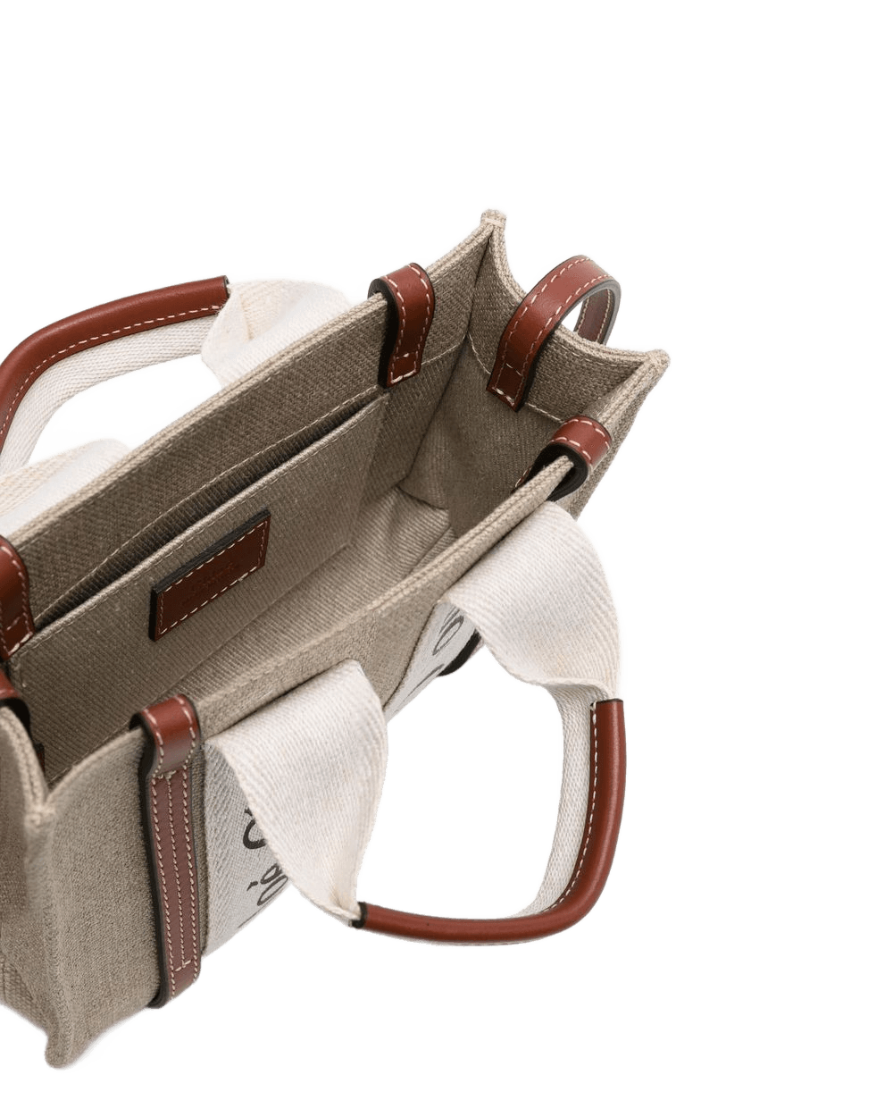 Chloé Linen Woody Small Tote Bag Glam Steals