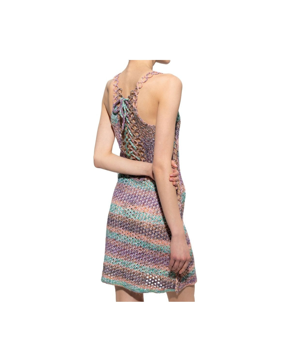 Chloé Multicolor Wool Dress Glam Steals