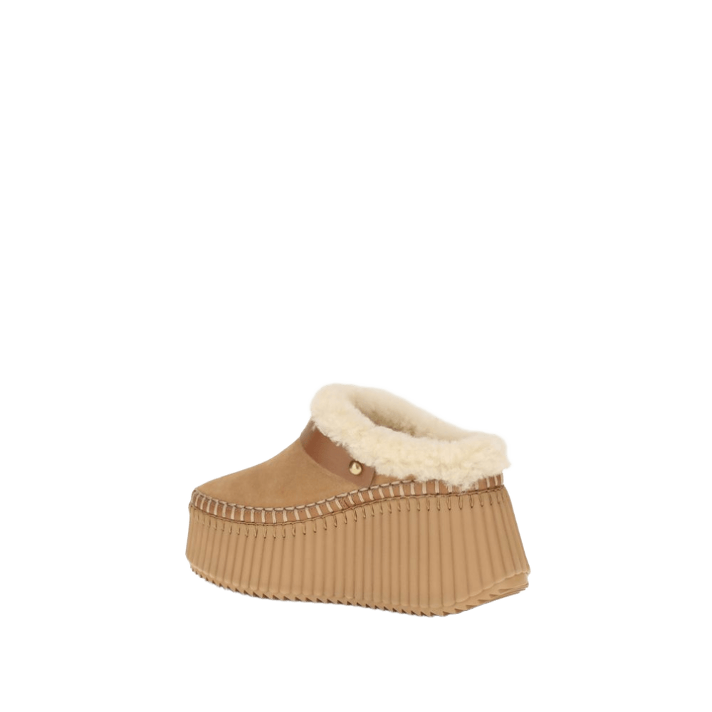 Chloé Nama Wedge Mules Glam Steals