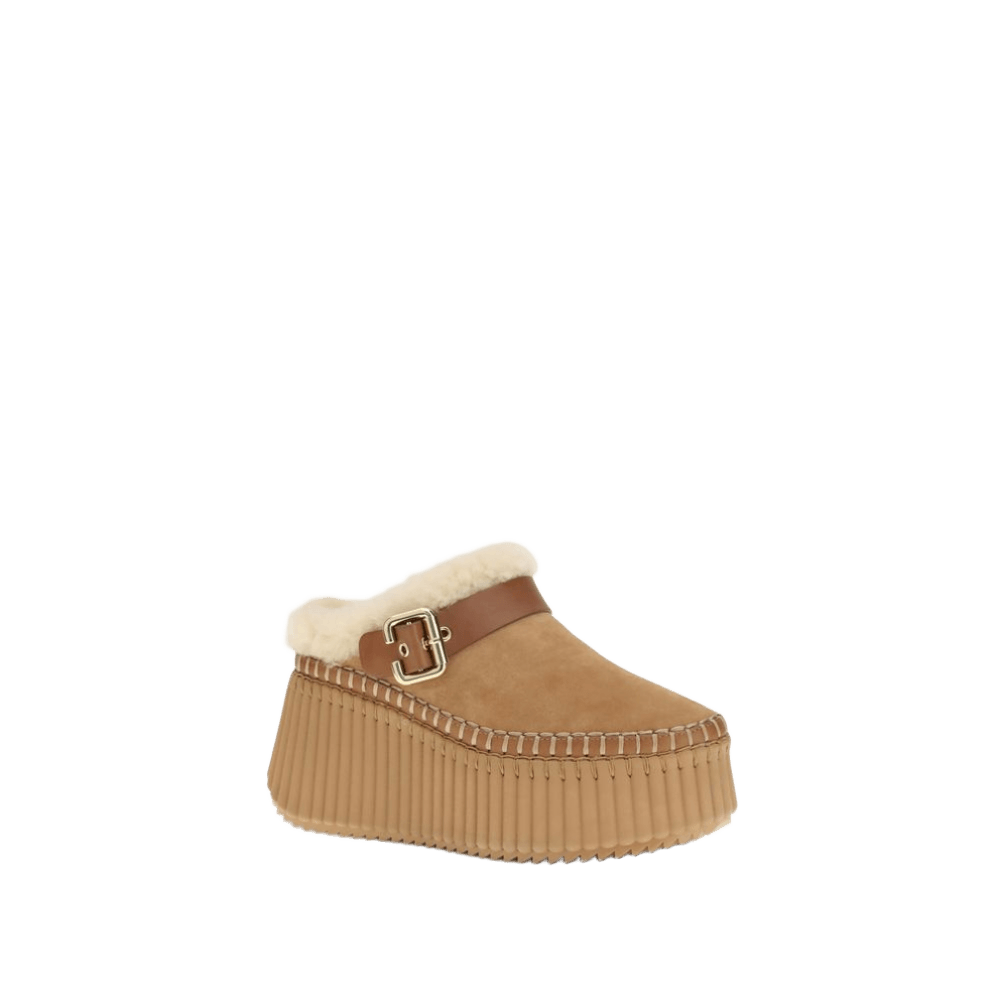 Chloé Nama Wedge Mules Glam Steals