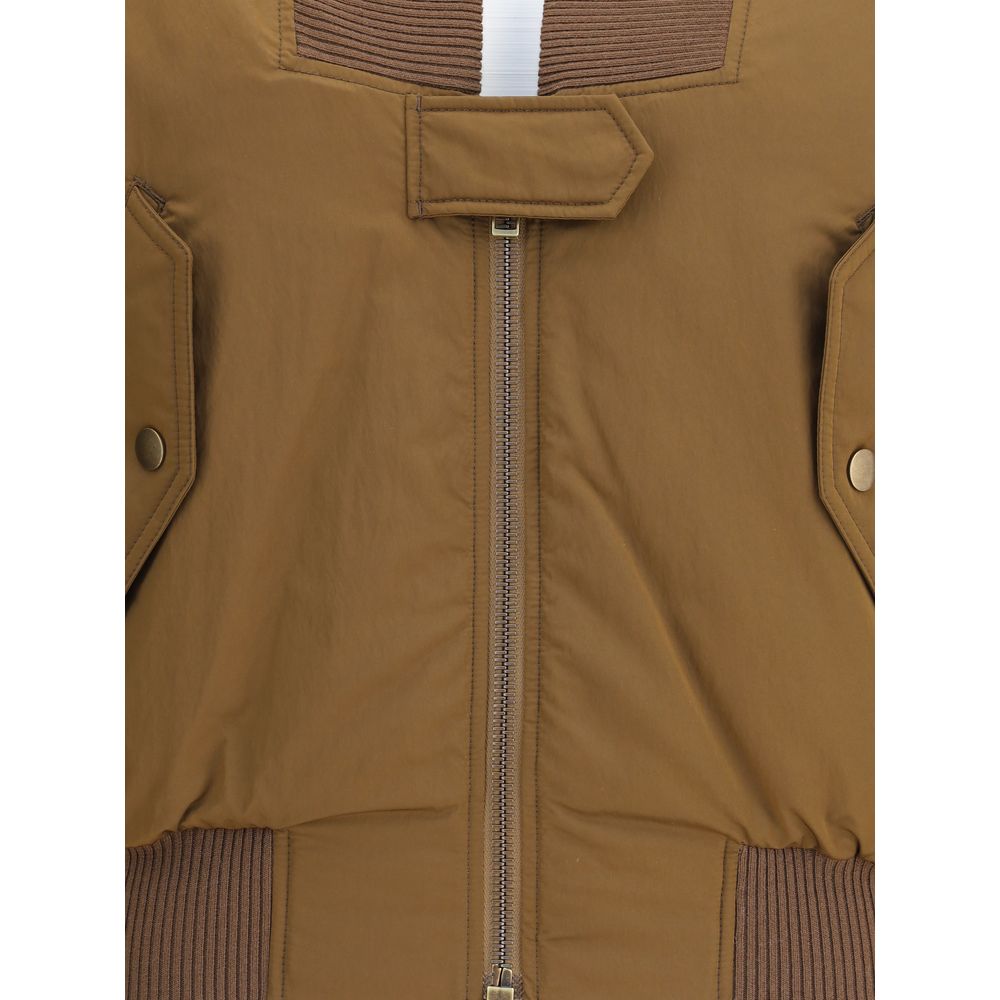 Chloé Nylon Bomber Jacket Glam Steals