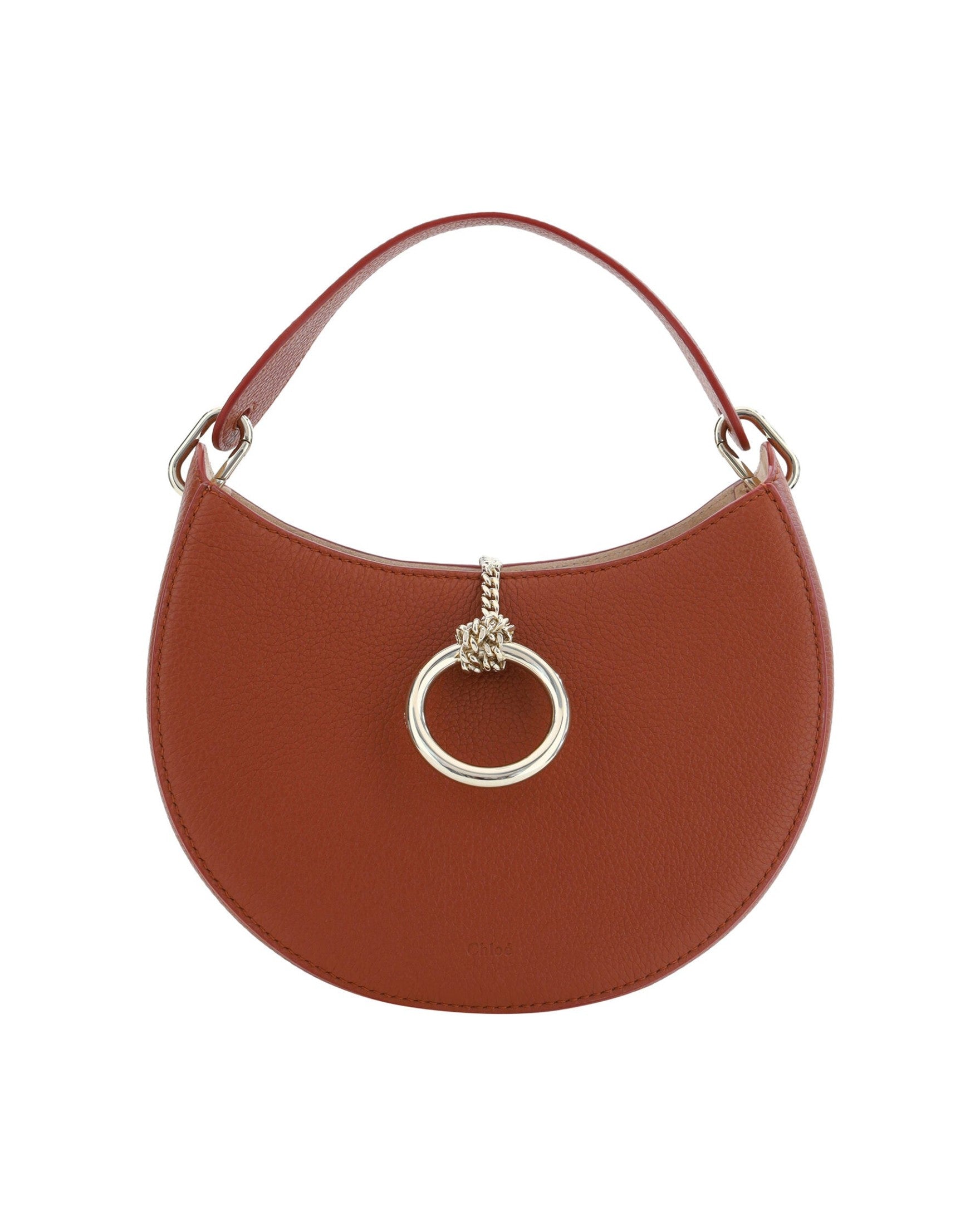 Chloé Sepia Small Arlène Leather Shoulder Brown Bag Glam Steals