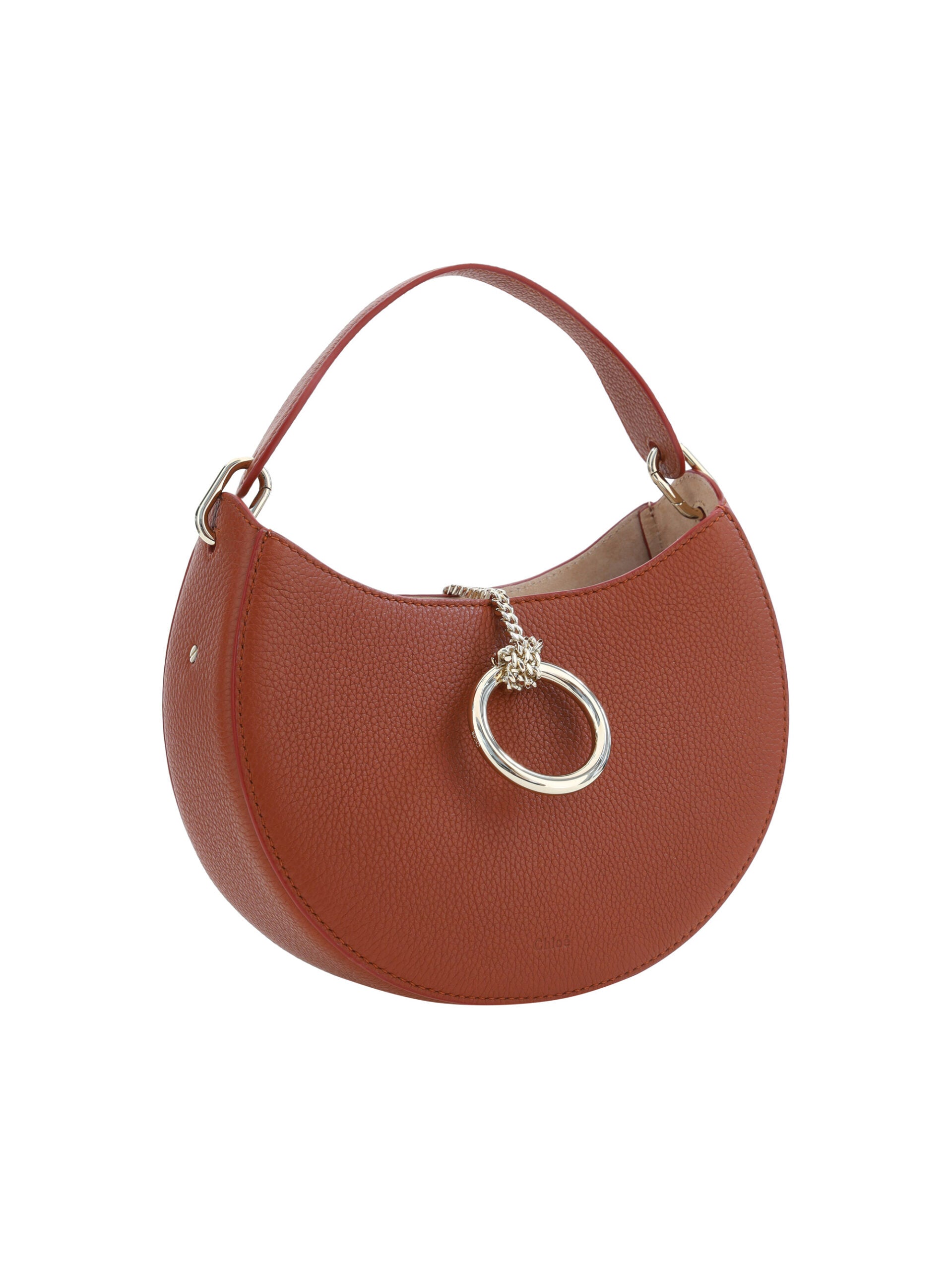 Chloé Sepia Small Arlène Leather Shoulder Brown Bag Glam Steals