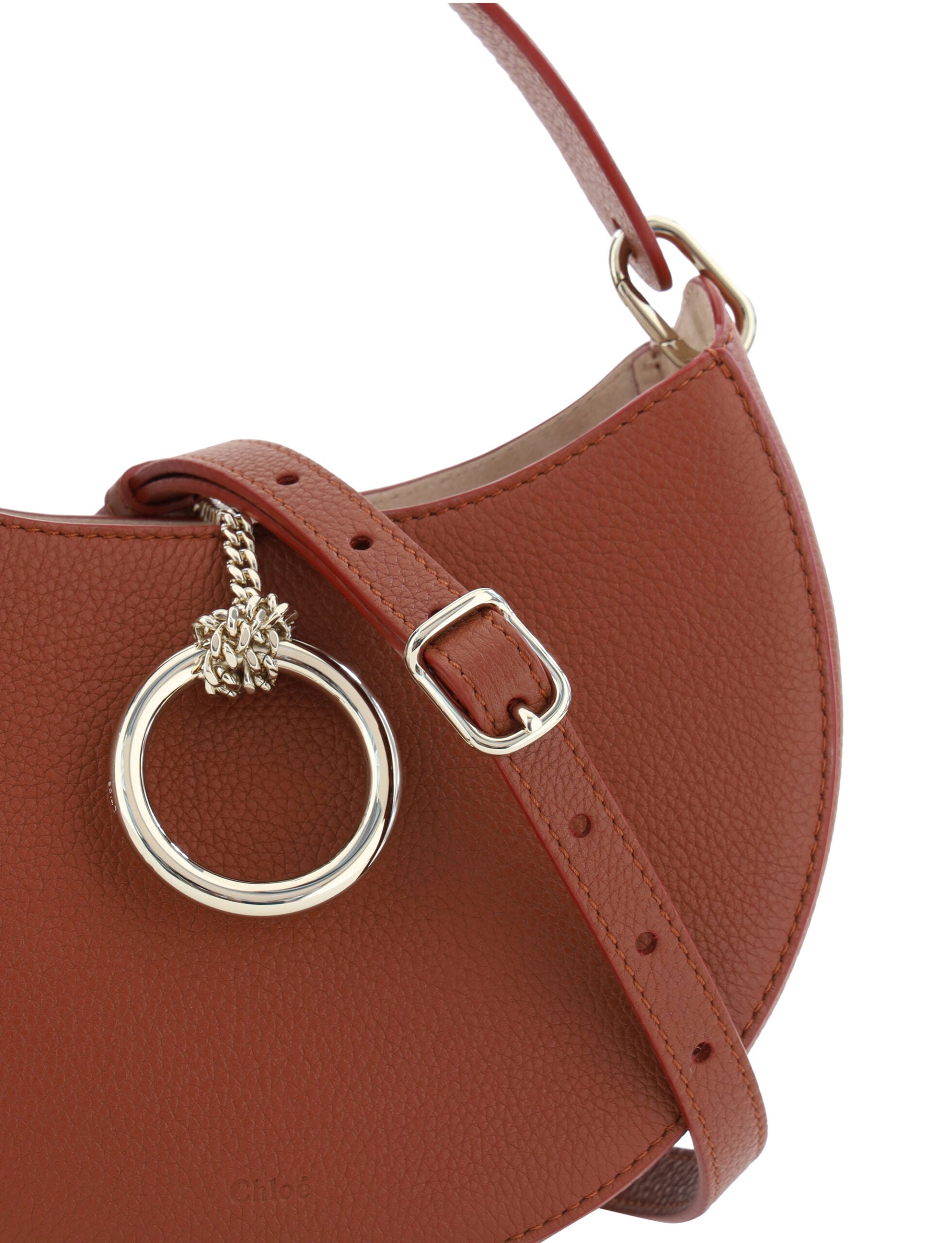 Chloé Sepia Small Arlène Leather Shoulder Brown Bag Glam Steals