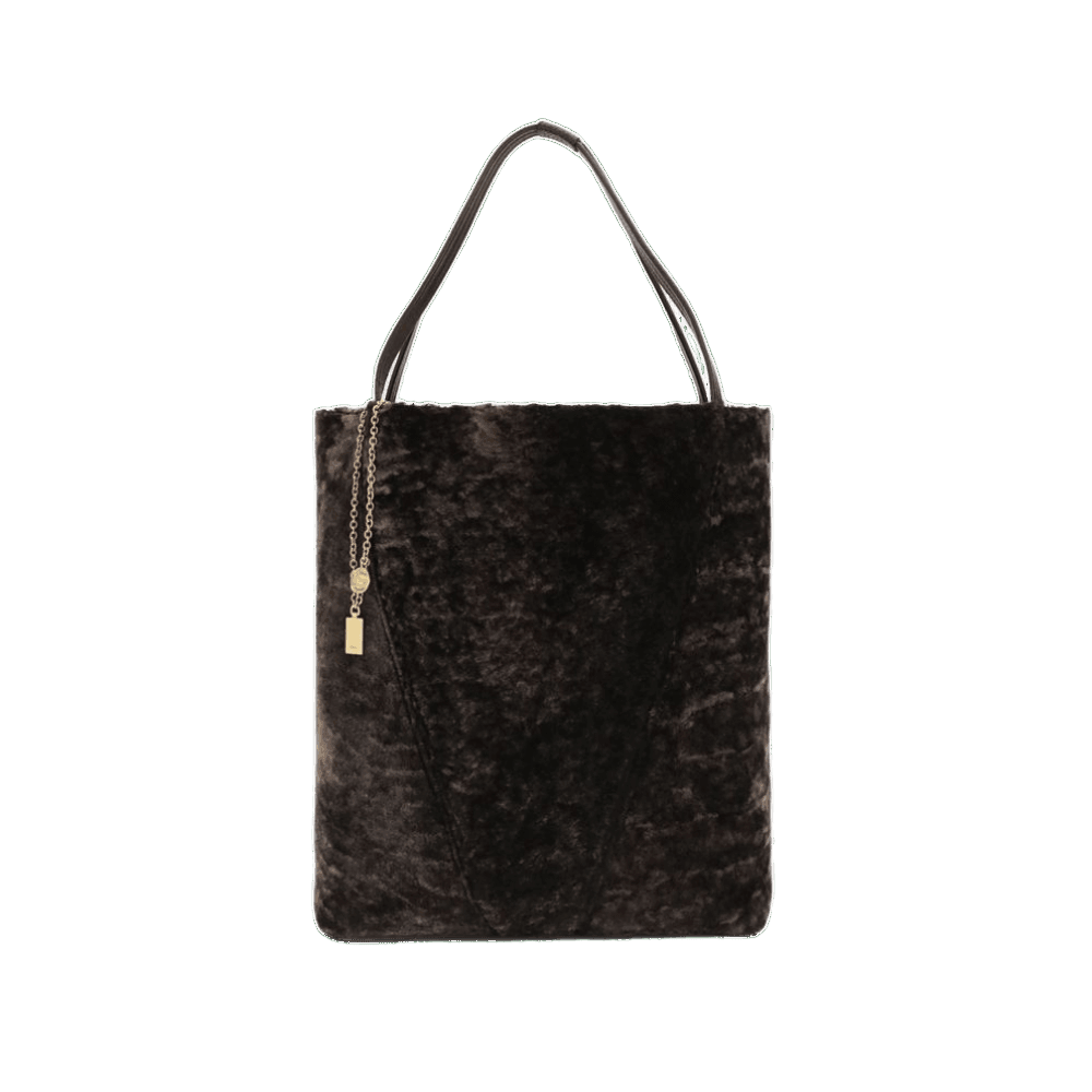Chloé Shearling Large Spin Tote Bag Glam Steals