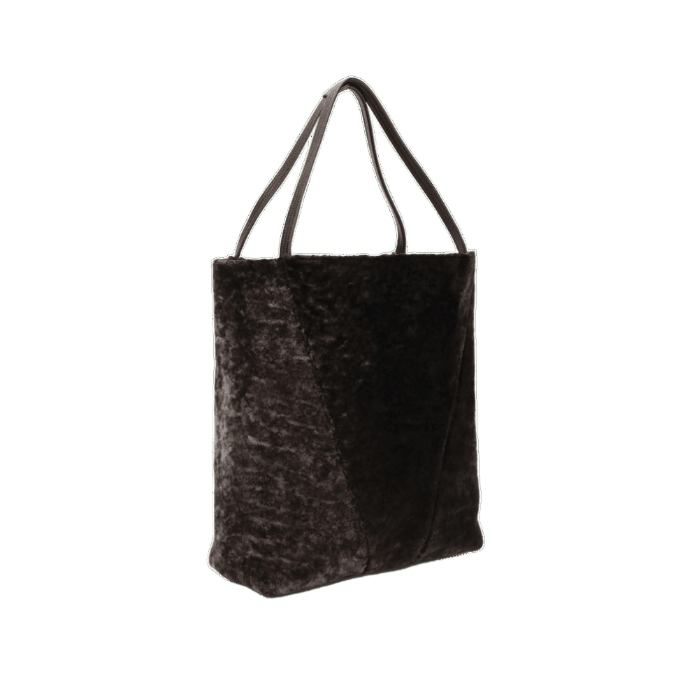 Chloé Shearling Large Spin Tote Bag Glam Steals