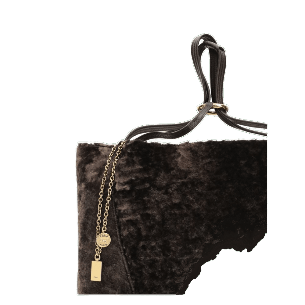 Chloé Shearling Large Spin Tote Bag Glam Steals
